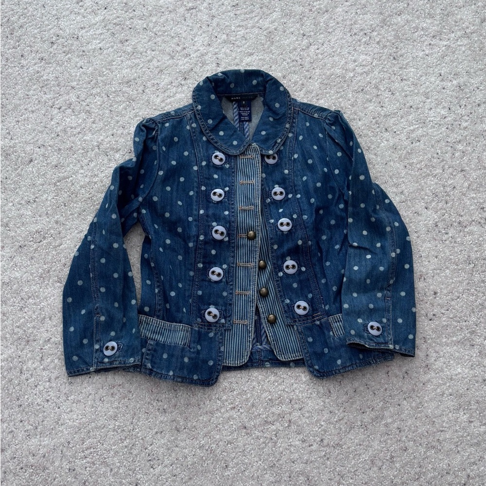 Marc Jacob’s Polka Dot Denim Jacket